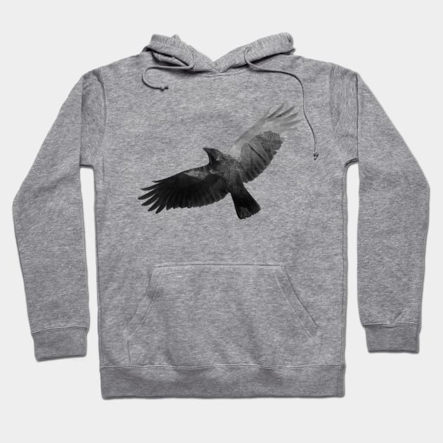 Crow Hoodie by Little Rabbit